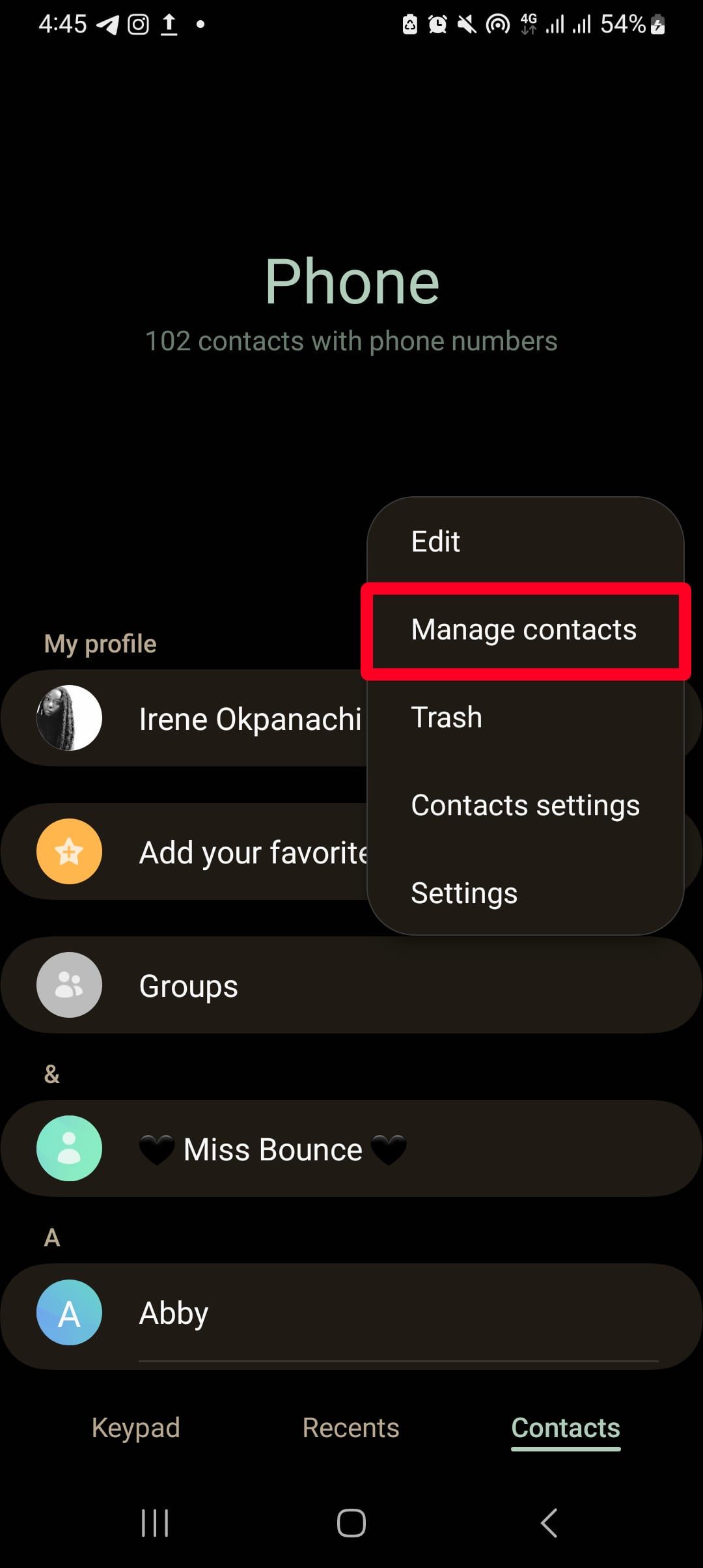 how to send message to all messenger contacts at once android