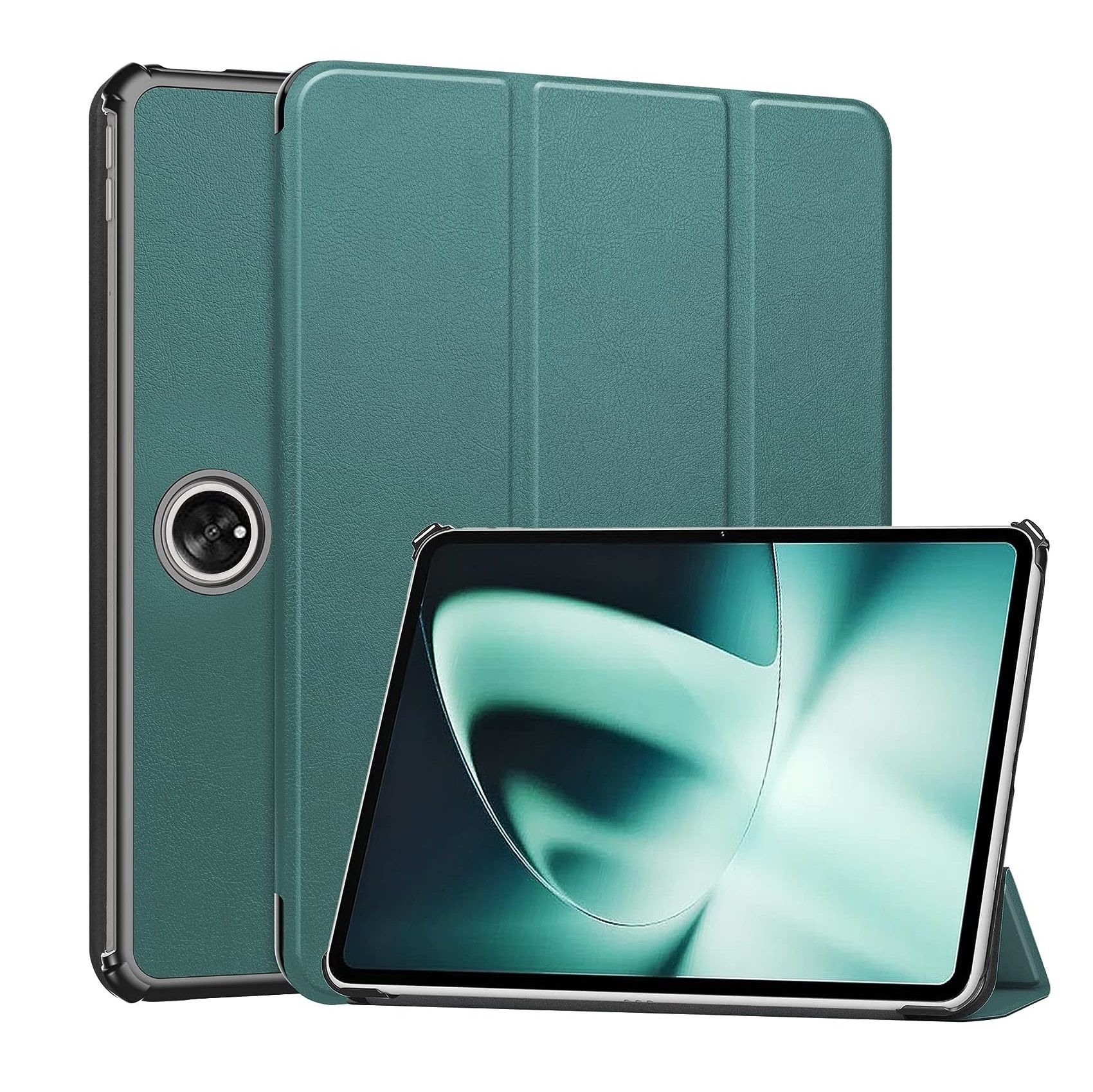 Suttkue Case for OnePlus Pad in Green color on White Background