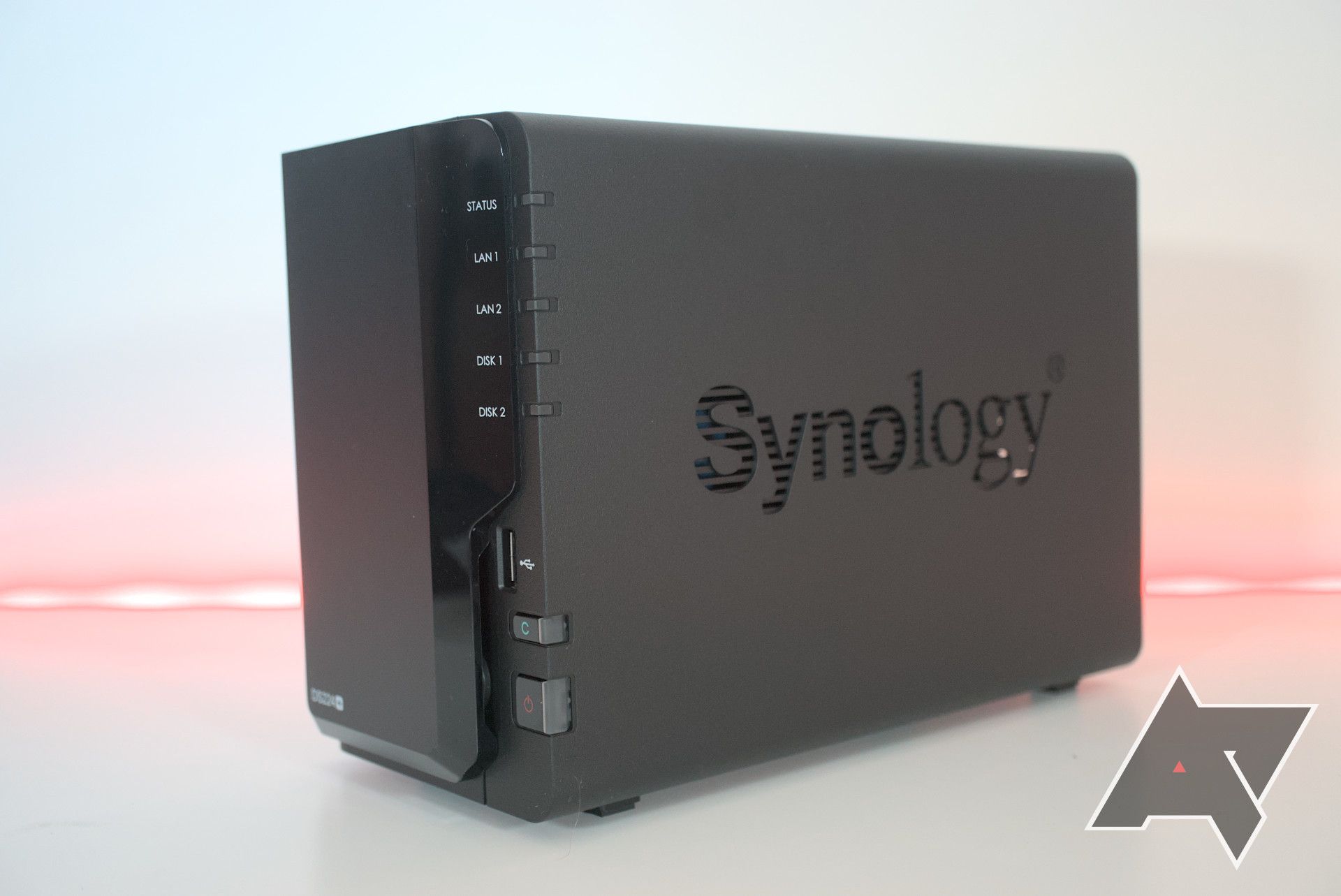 Showcasing the two-bay Synology DiskStation DS224+