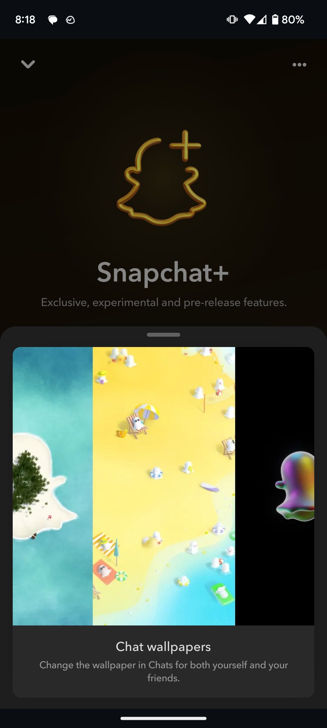 snapchat chat wallpapers