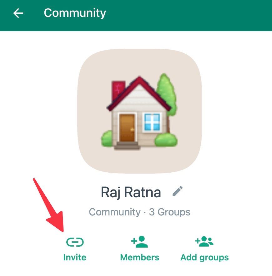 WhatsApp community invite link