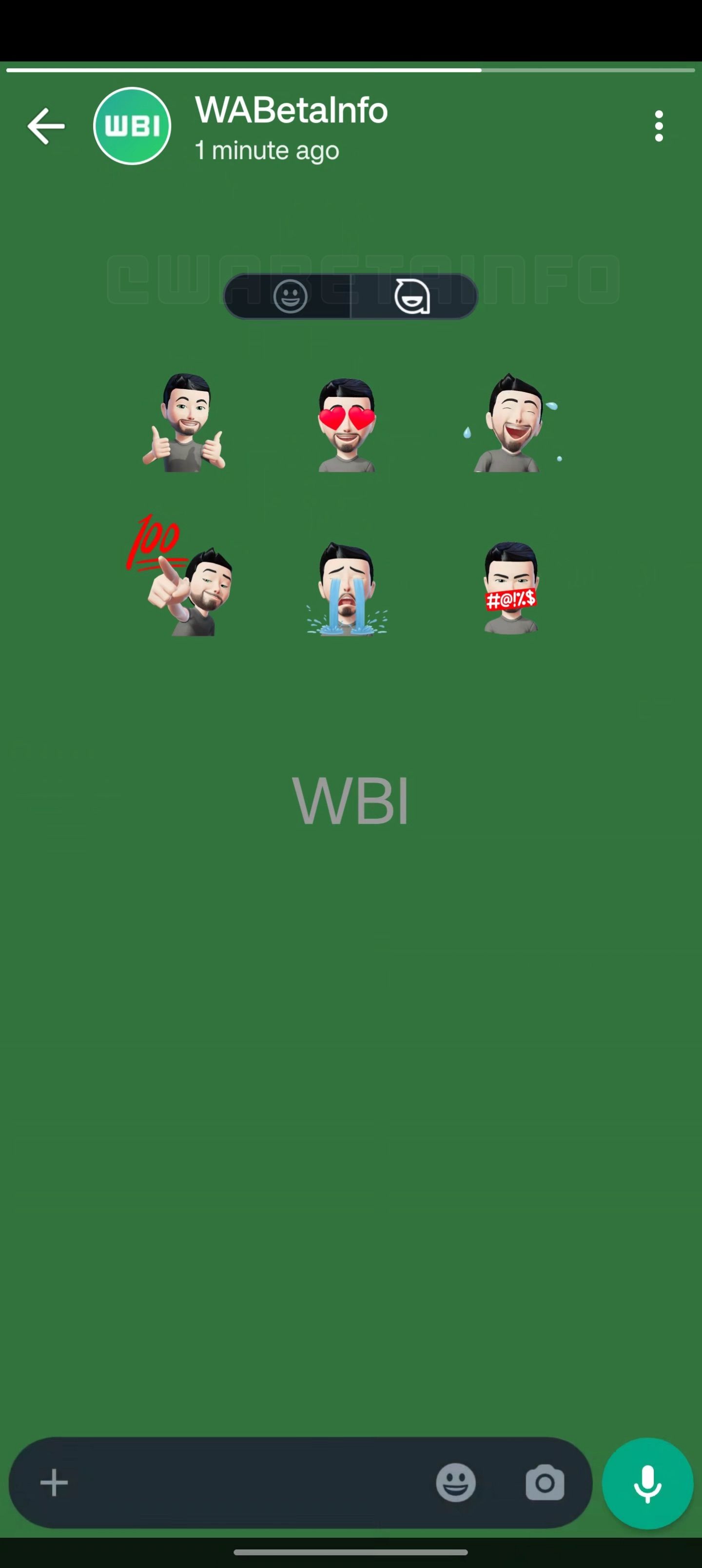 WhatsApp Characteristic Avatar Acknowledge