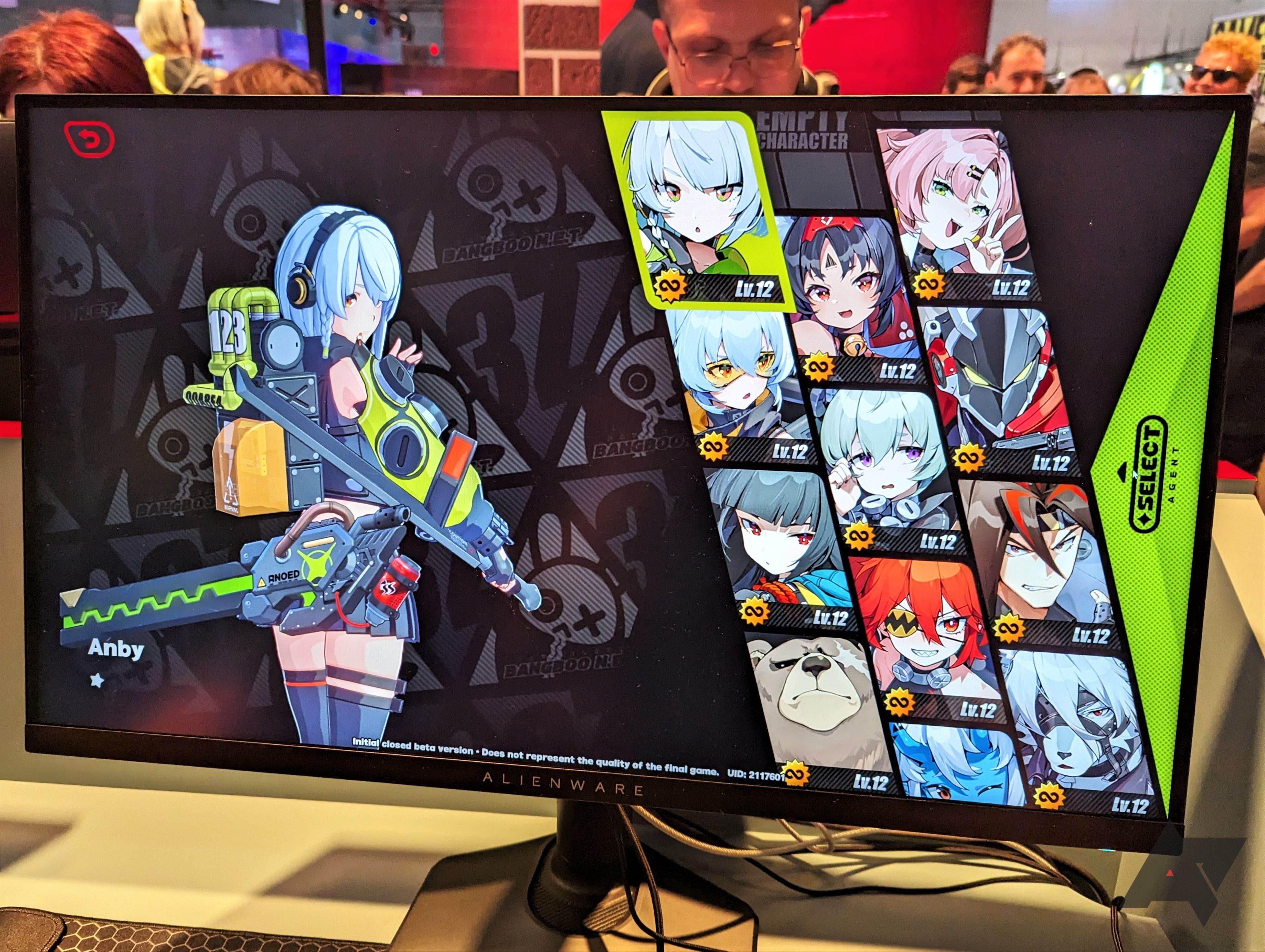 Persona make a choice camouflage in Zenless Zone Zero featured at Gamescom