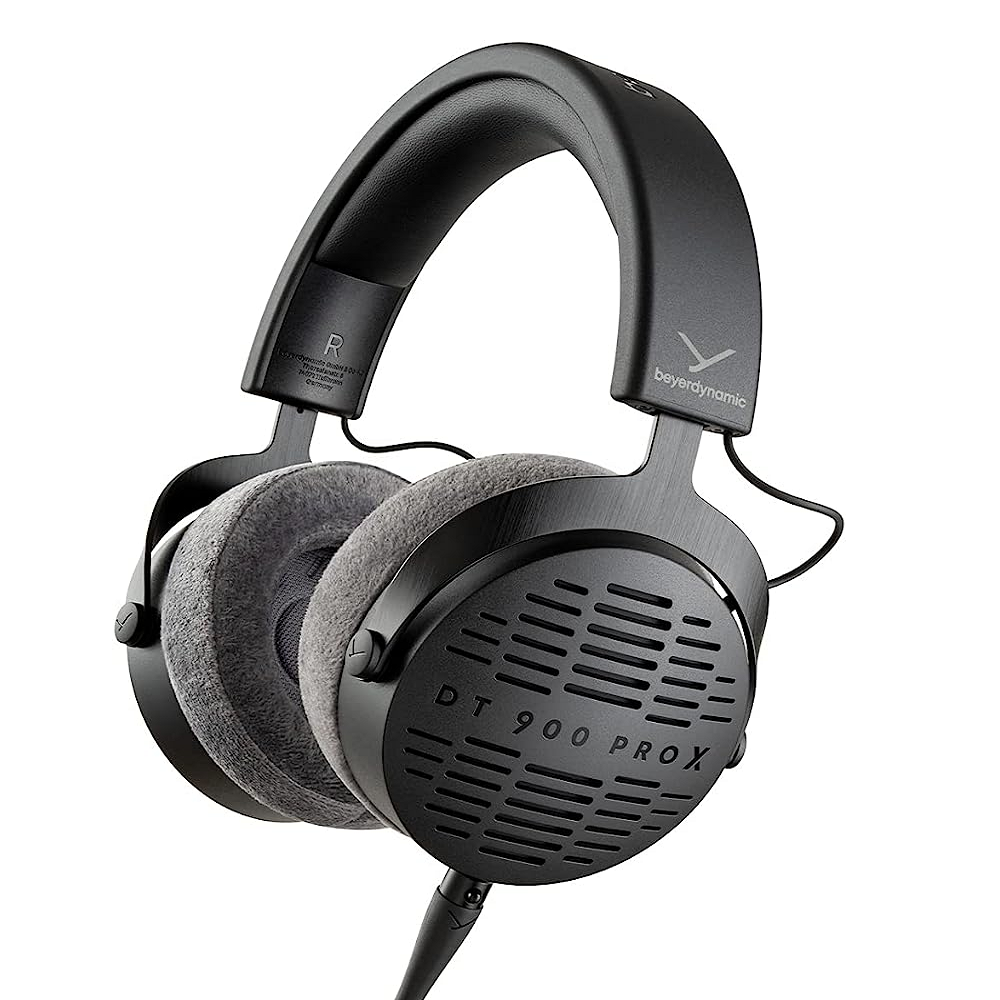 Beyerdynamic DT 900 Pro X headphones on white background