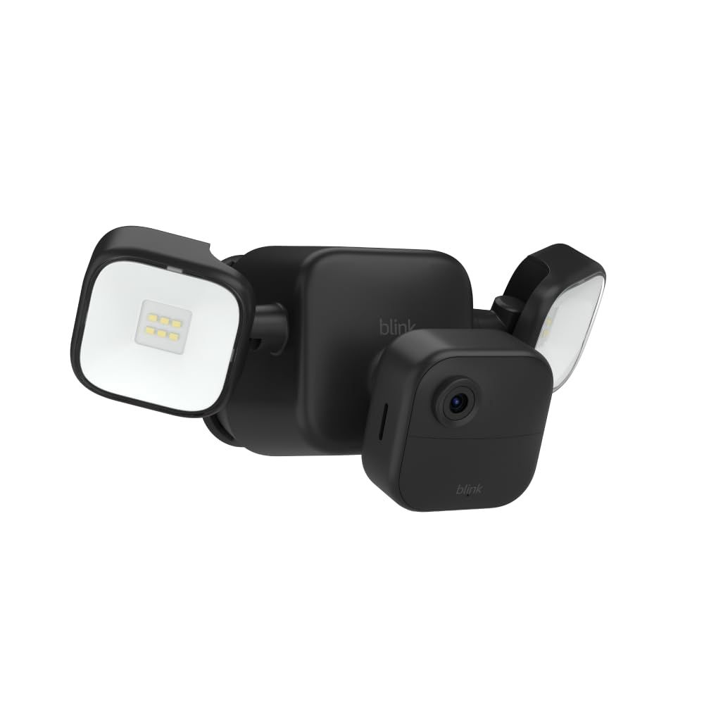 The Blink Outdoor 4 Floodlight Camera against a white background