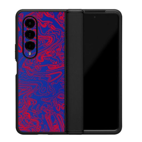 dbrand Case for Samsung Galaxy Z Fold 4 in blue and red