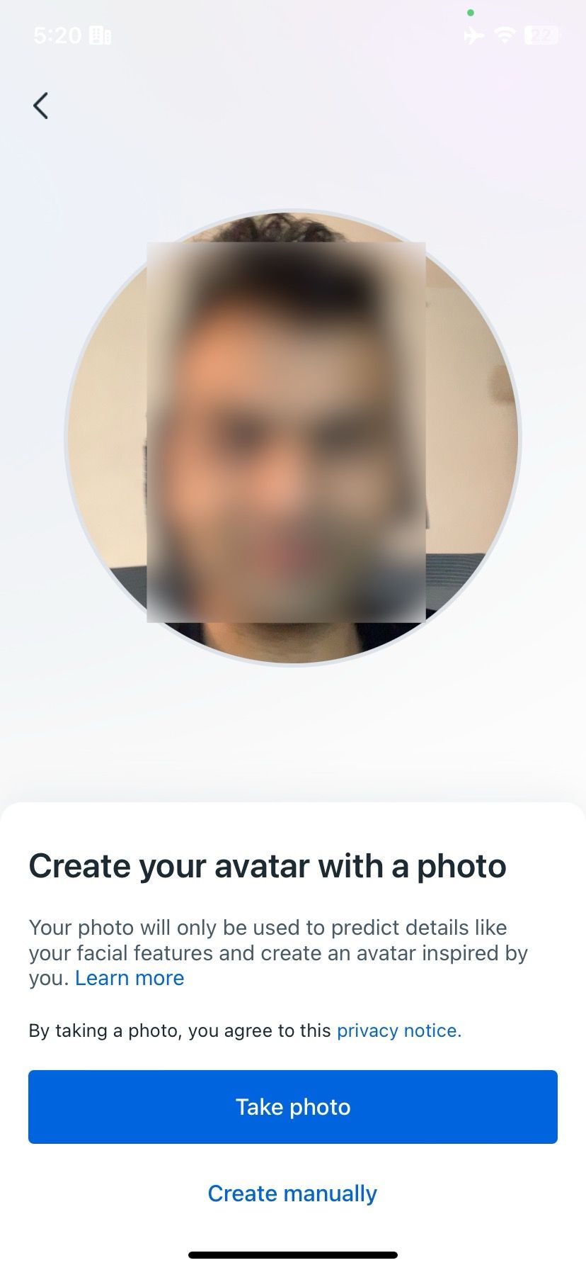 capture photo on WhatsApp