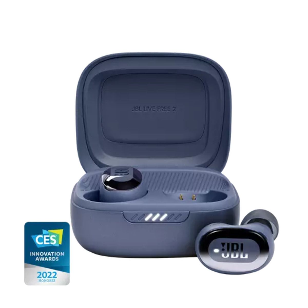 JBL Dwell Free 2 earbuds against a white background
