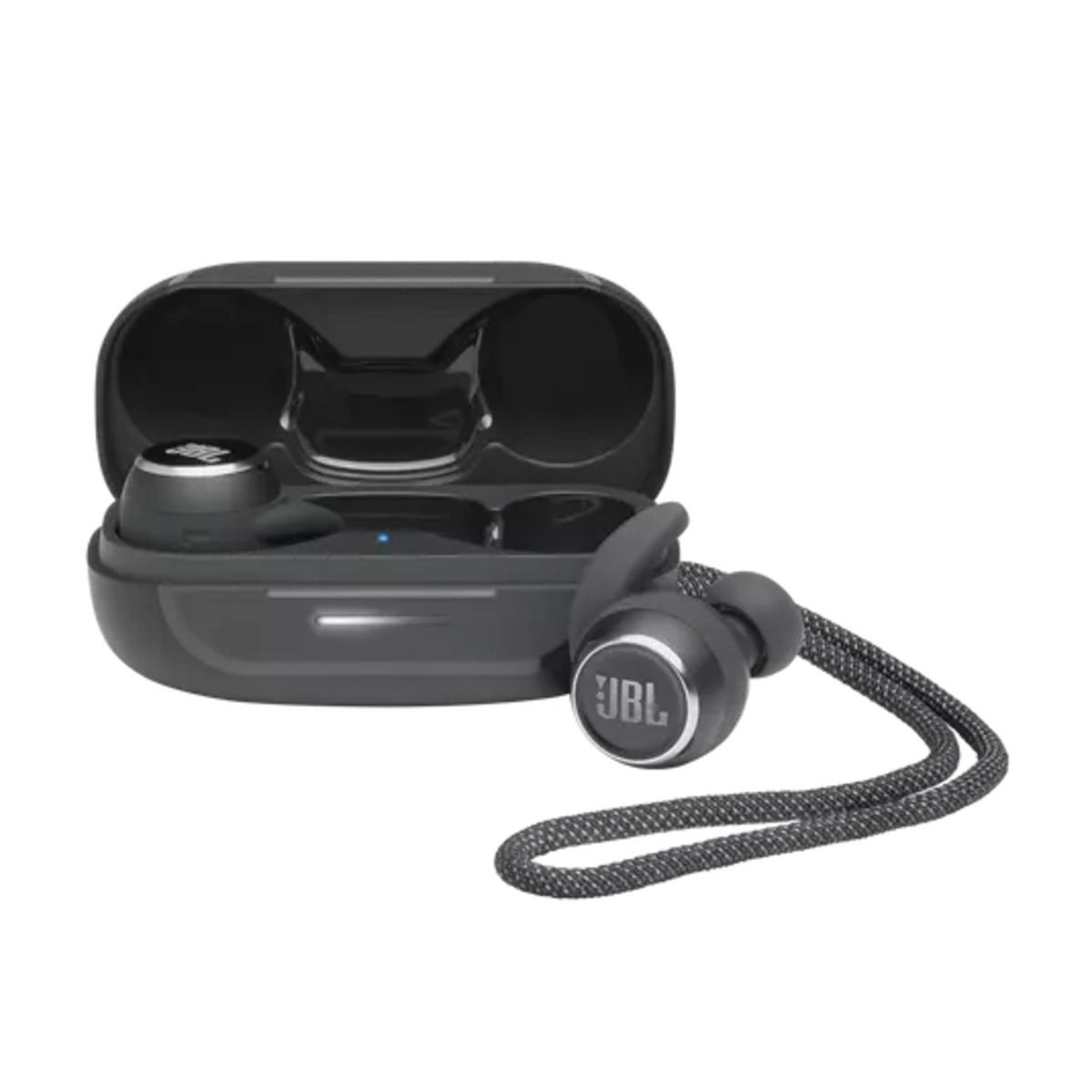 JBL Replicate Mini earbuds against a white background