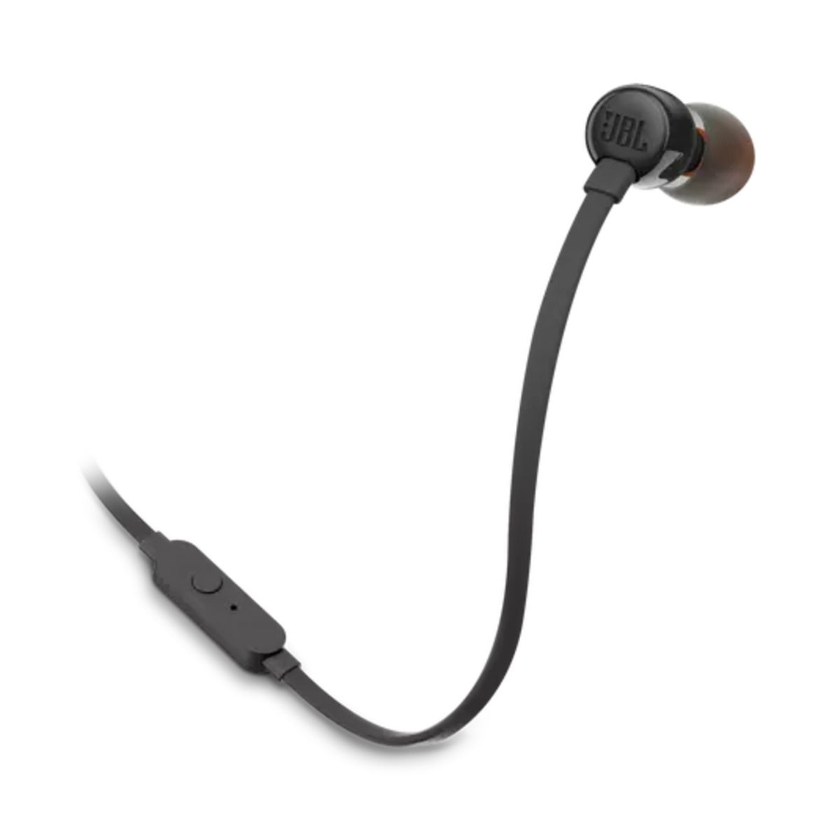 JBL Tune 110 wired earbuds against a white background