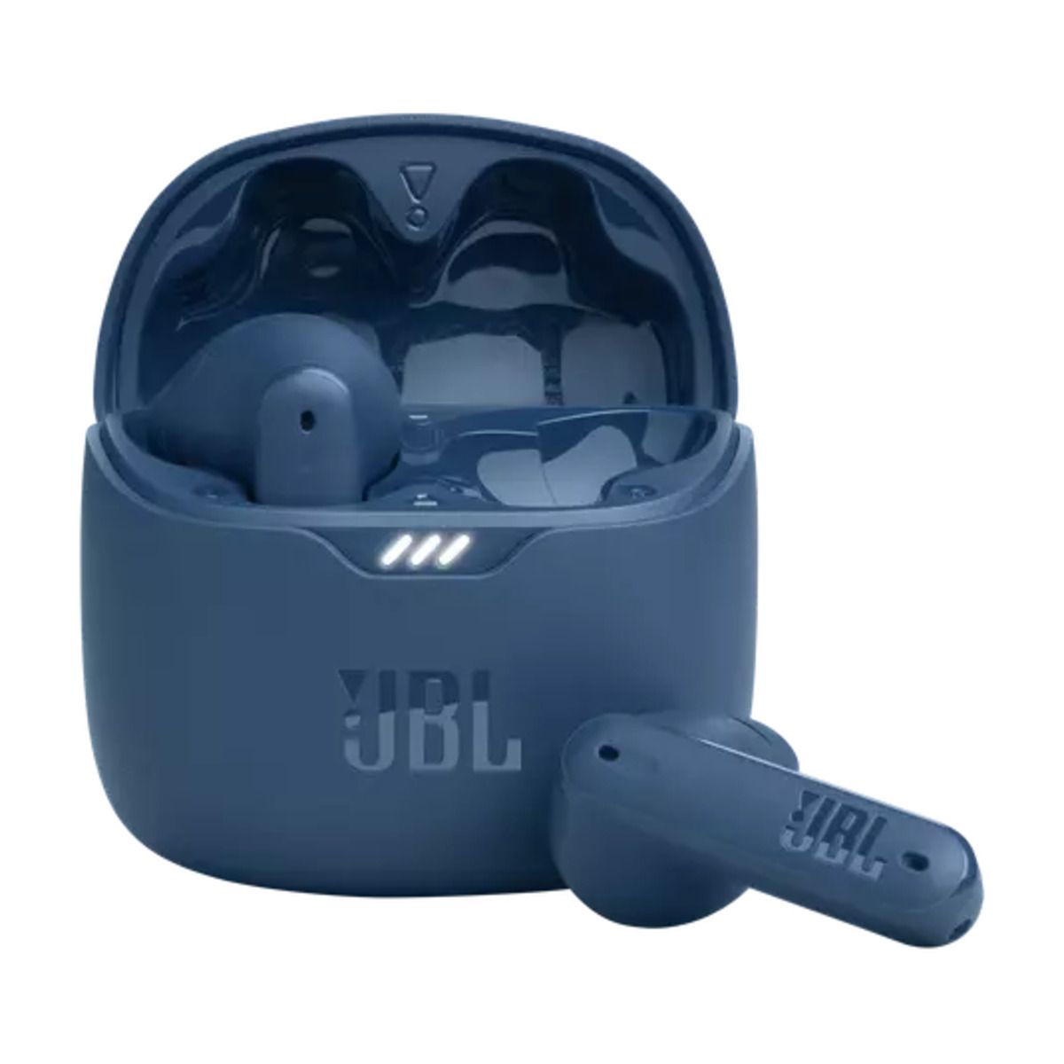 JBL Tune Flex earbuds against a white background