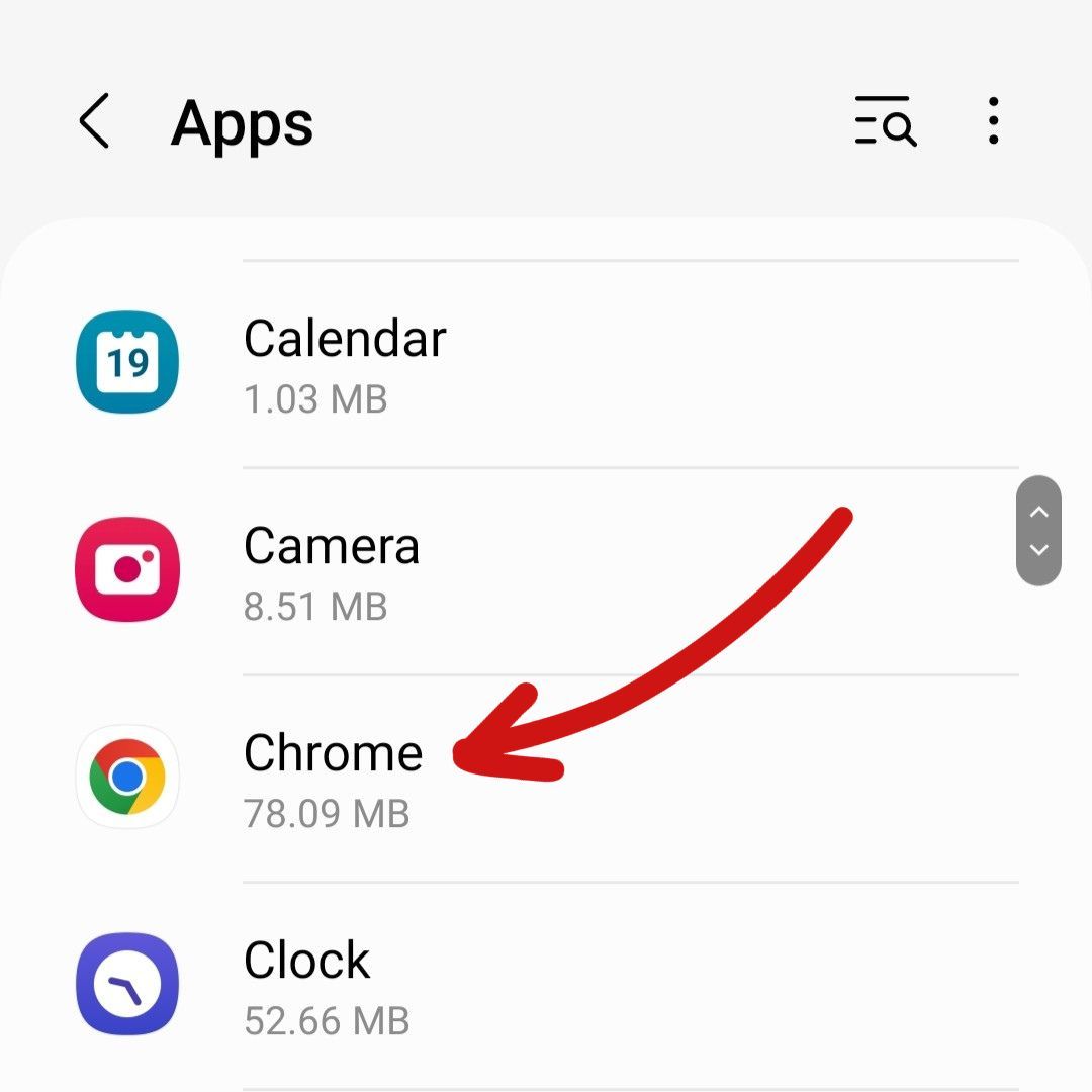 how to reset chrome to default settings on android