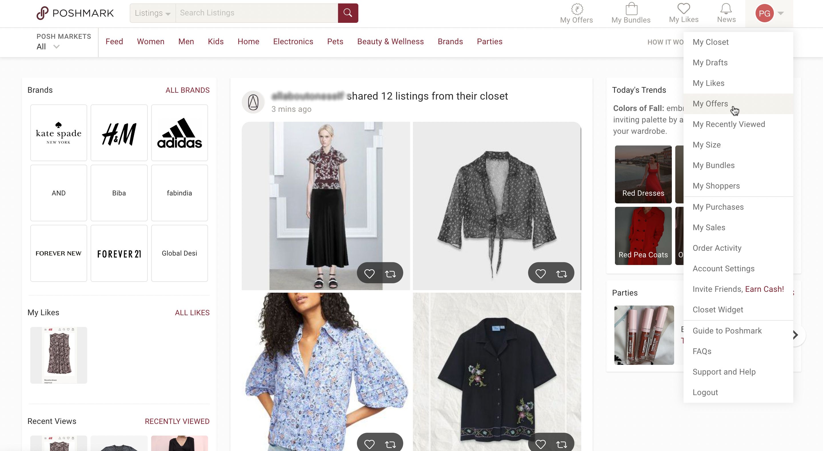 How to delete a Poshmark account