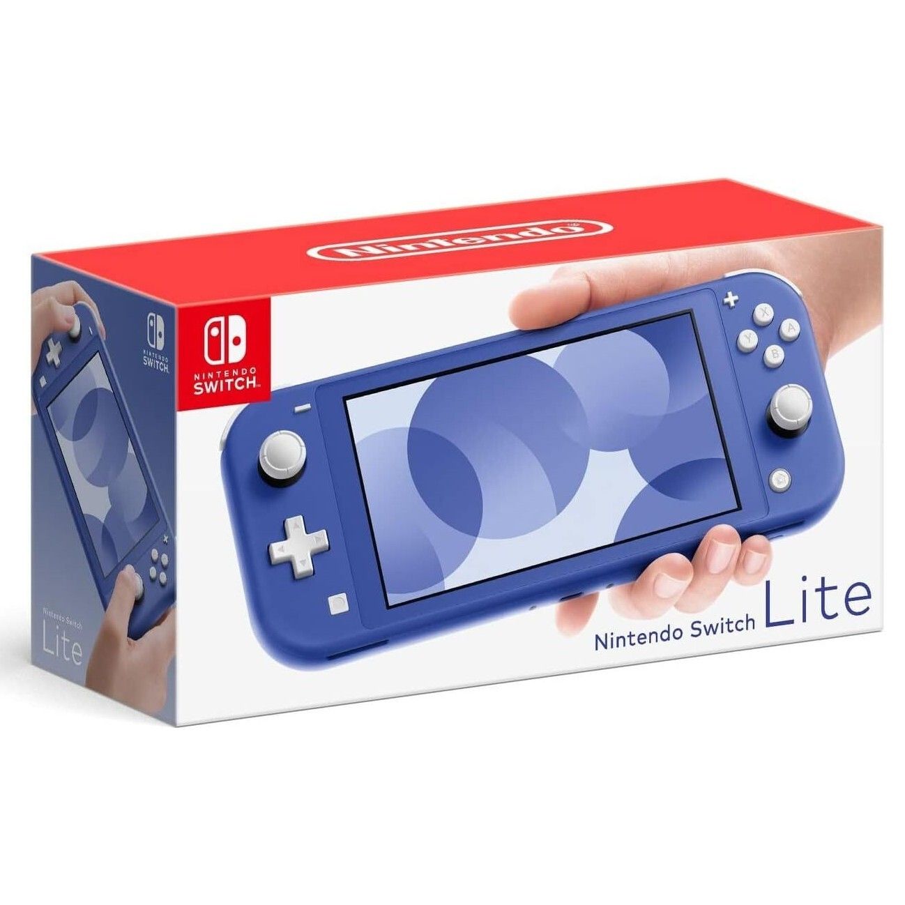 Blue Nintendo Switch Lite product render