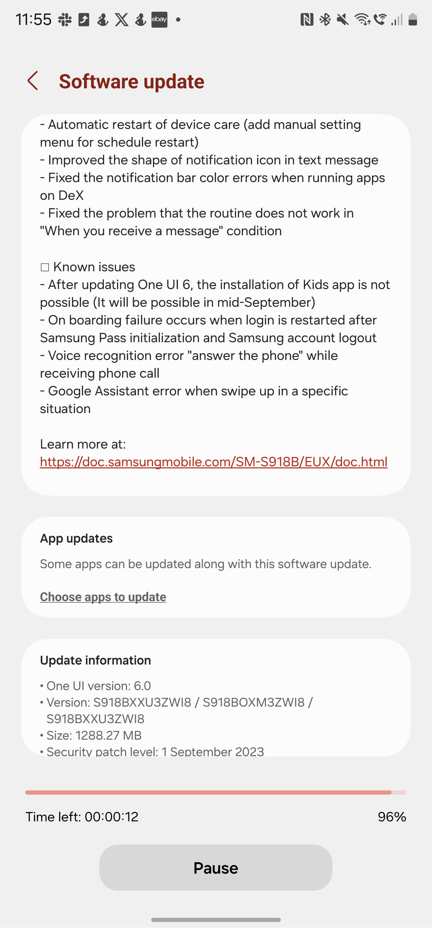 one ui 6.1 update list download