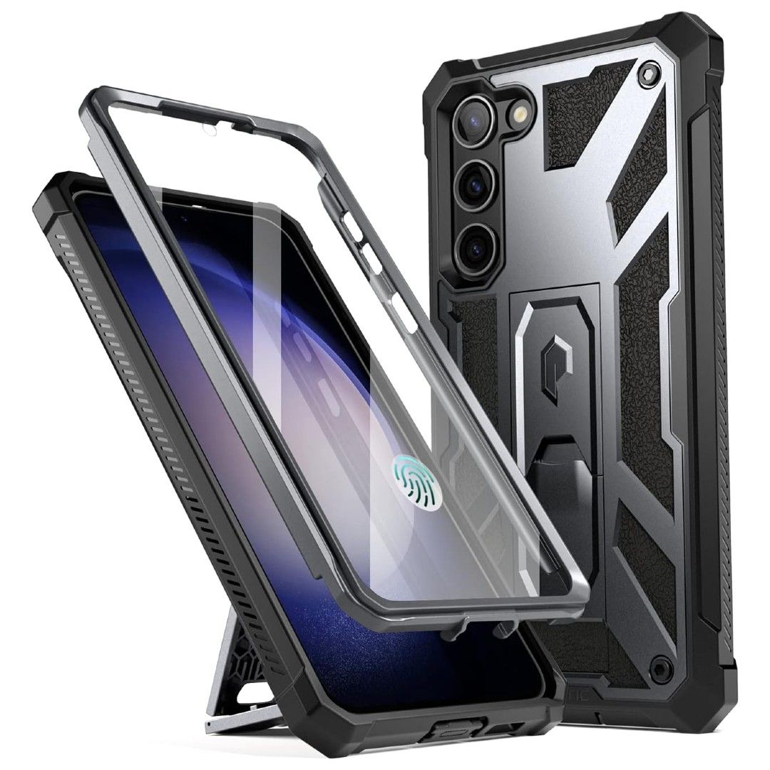 Poetic Spartan case with screen protector for Galaxy S23+