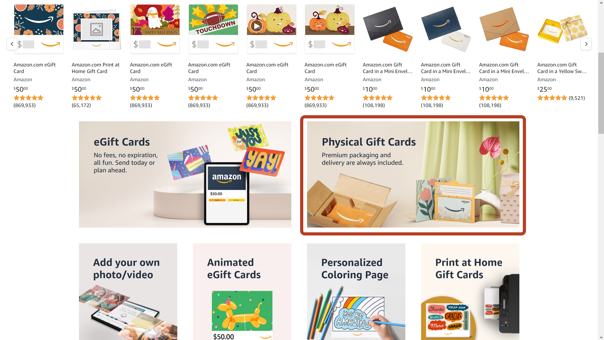 Here's how you can send an Amazon gift card to your loved one's - About  Amazon Australia