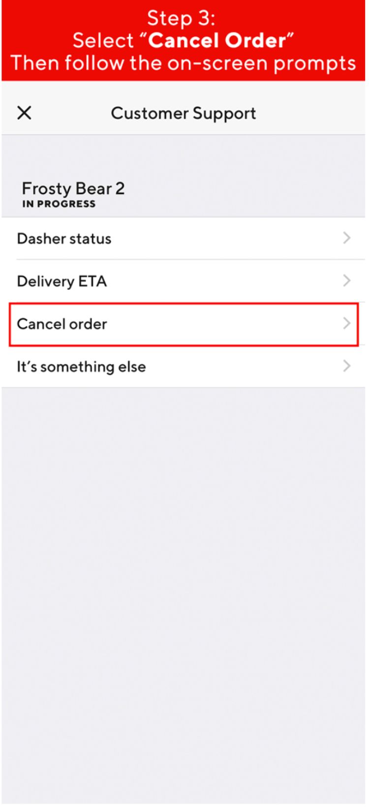 Deciding on Raze expose on the-DoorDash app