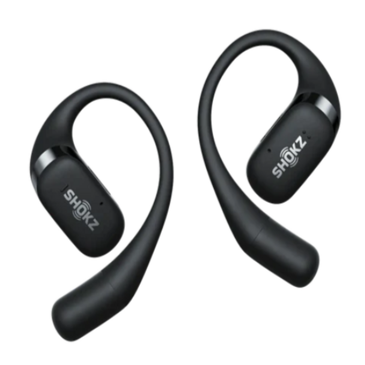 Shokz OpenFit white background