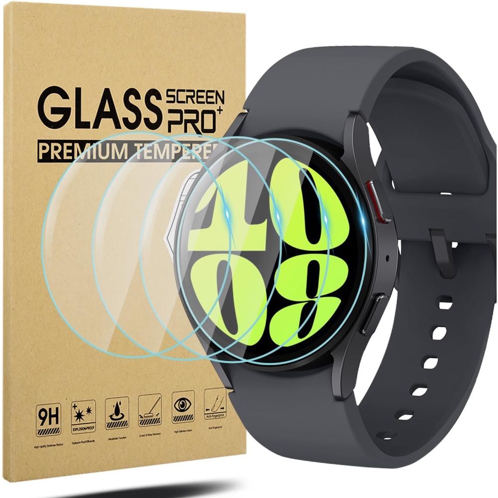 Suoman tempered glass screen protector for Galaxy Watch 6