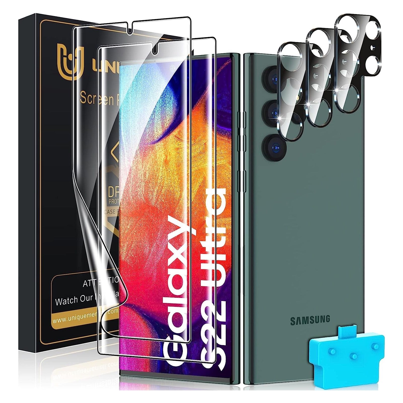 UniqueMe Screen Protector for Samsung Galaxy S22 Ultra 