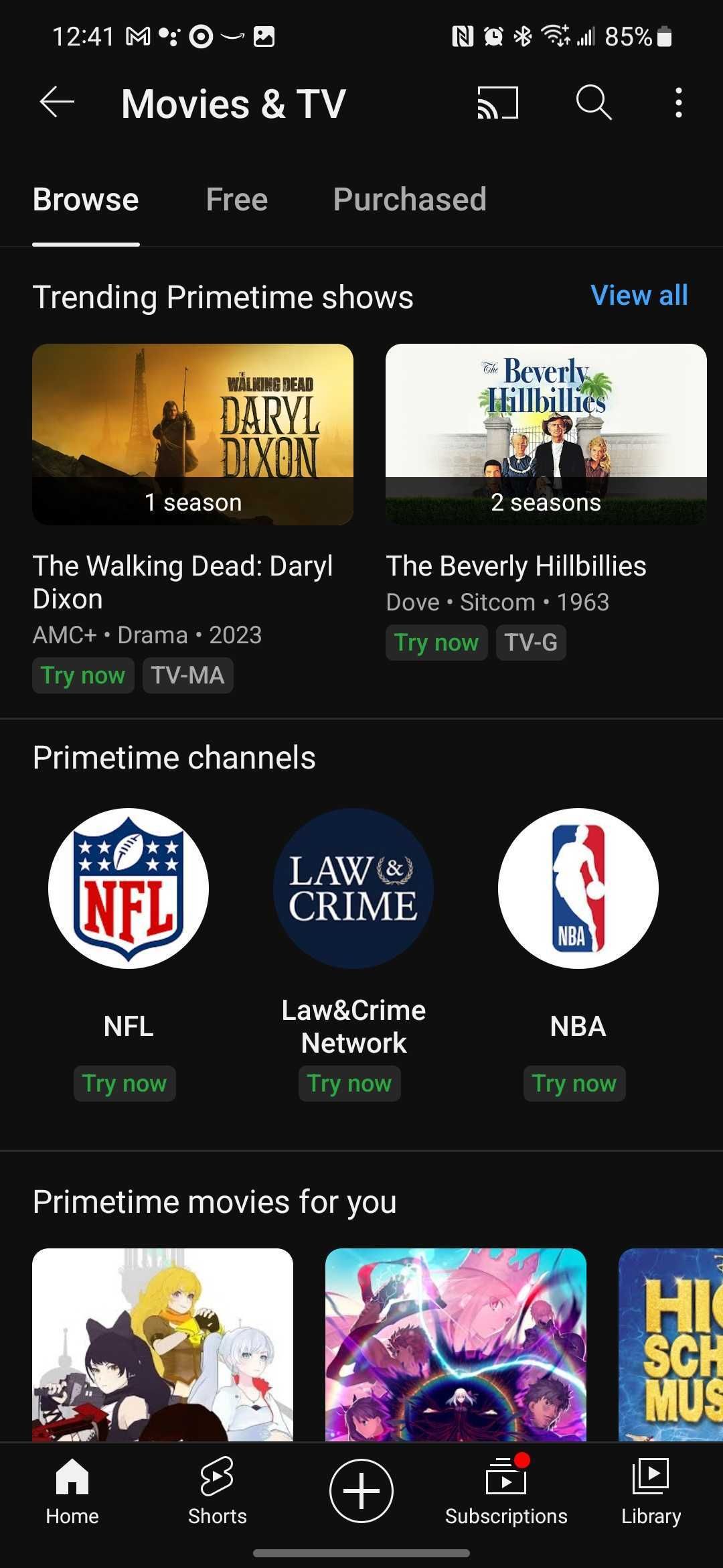 How To Access YouTube Primetime Channels