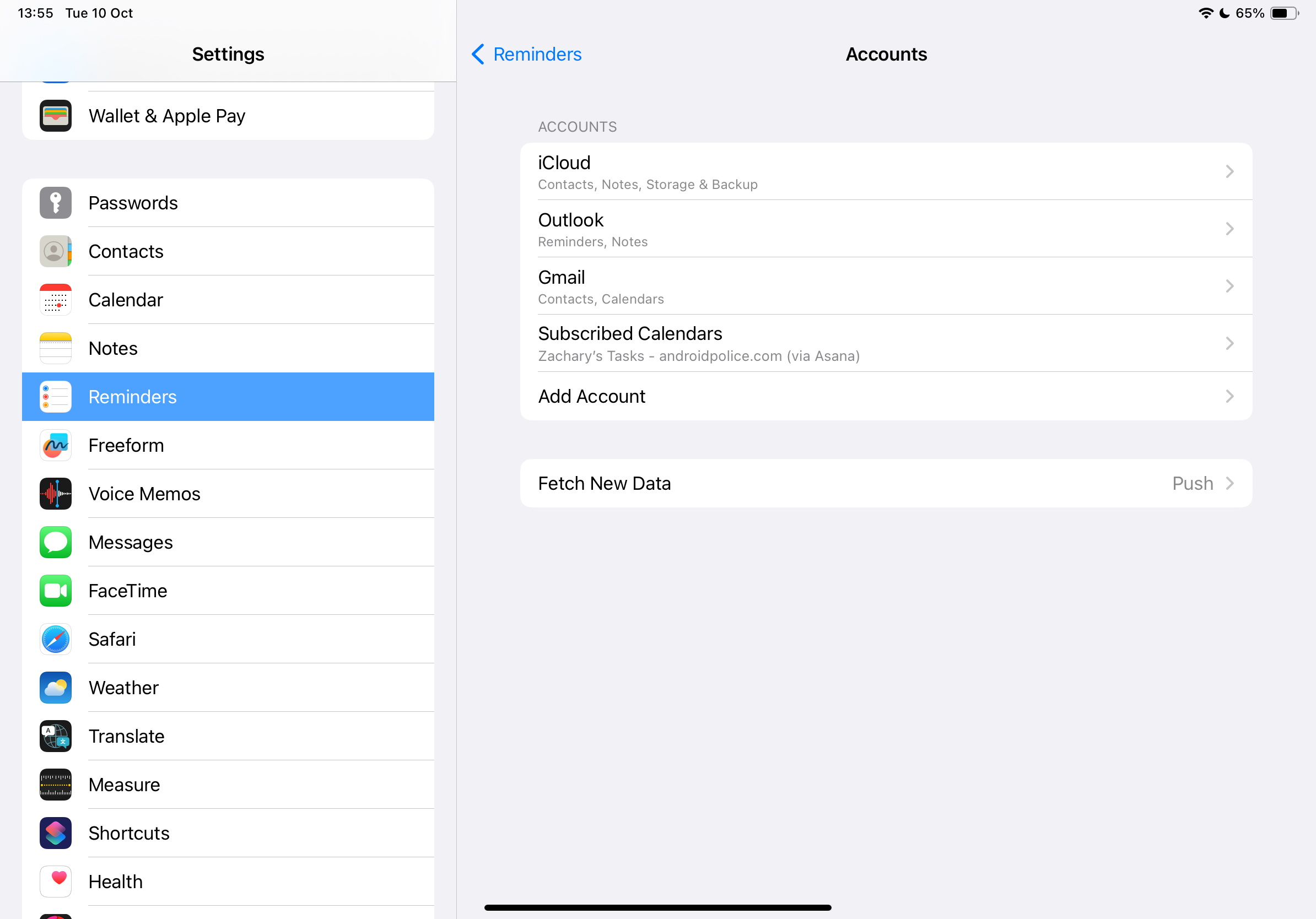 apple mail create reminder from email