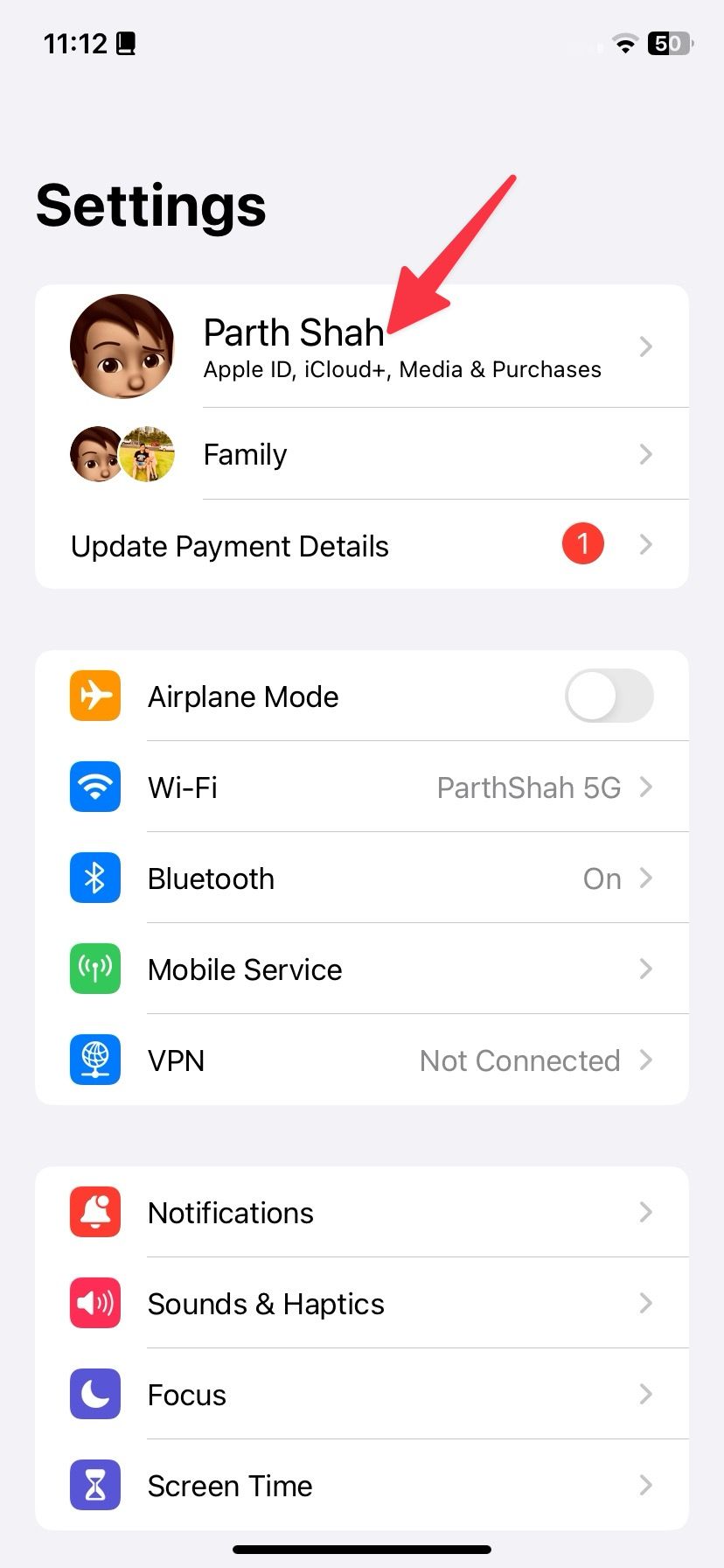 begin Apple profile
