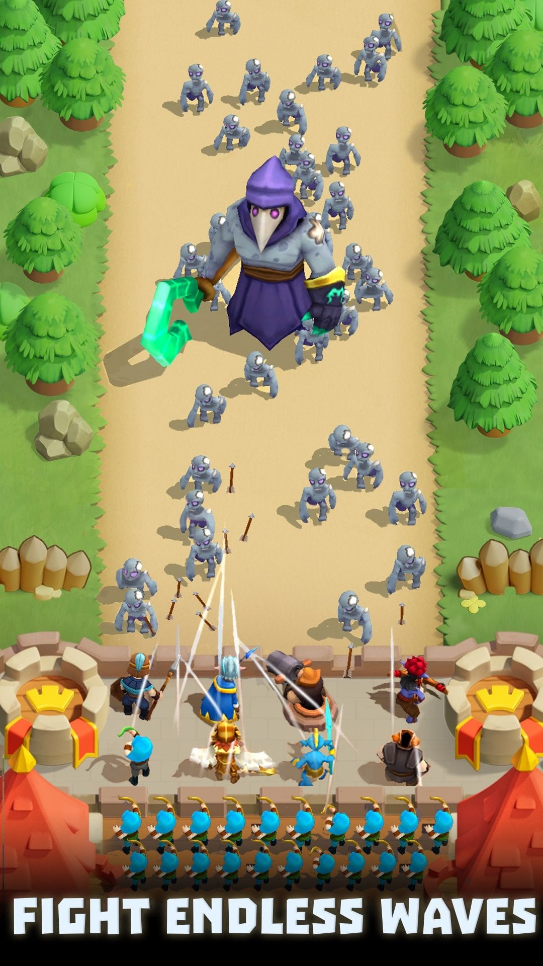 best-tower-defense-games-android-wild-castle-fight-endless-waves