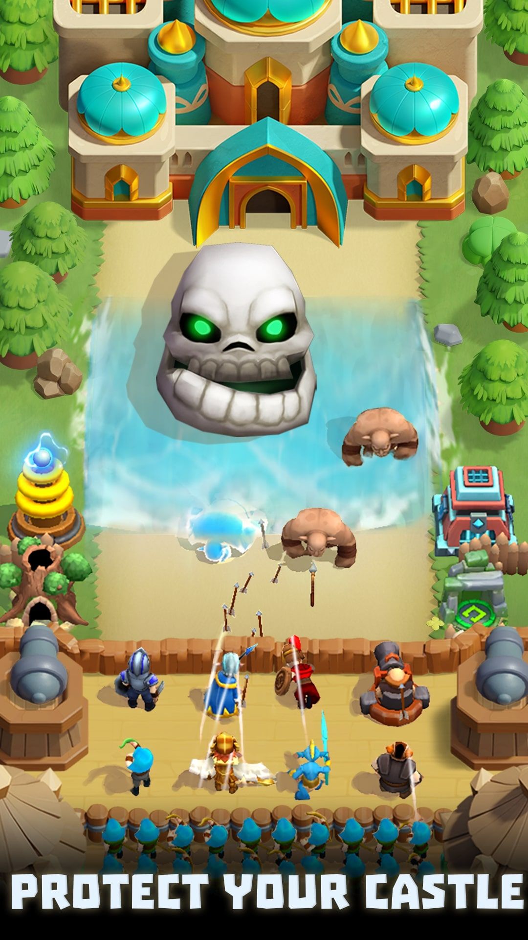best-tower-defense-games-android-wild-castle-protect-your-castle