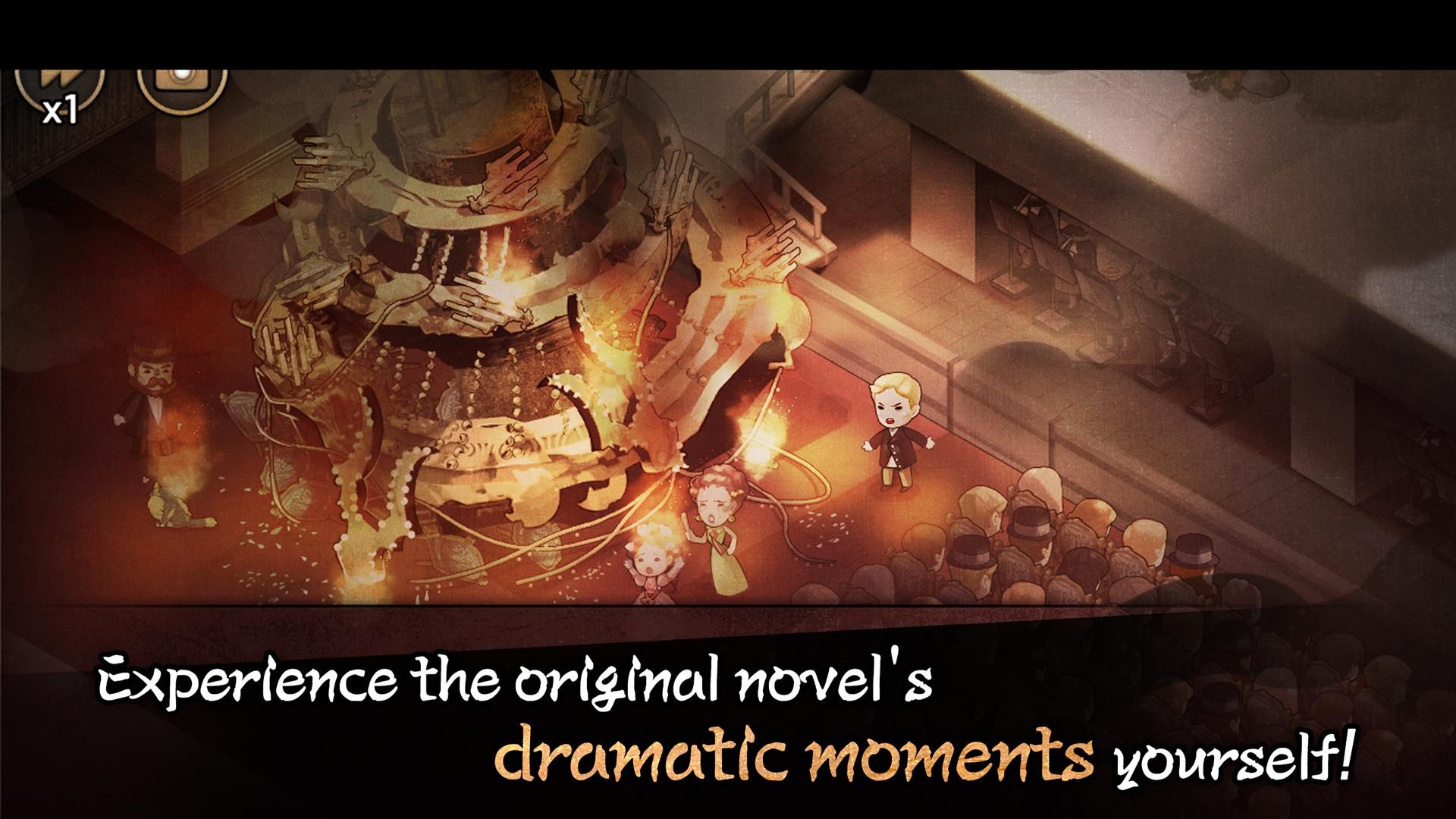 Experience the original novel’s dramatic moments yourself