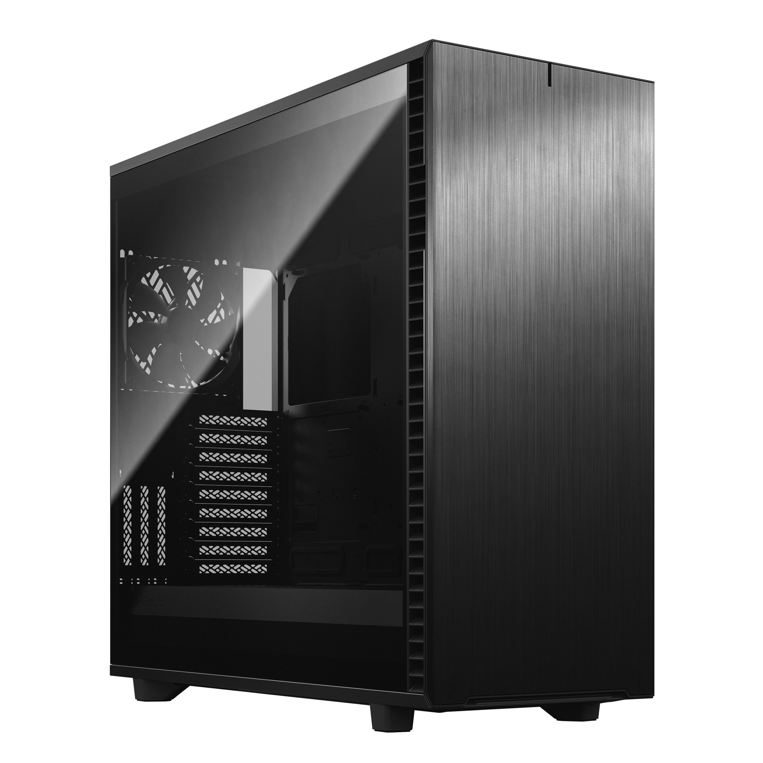 Fractal Design Define 7 XL in black, angled view