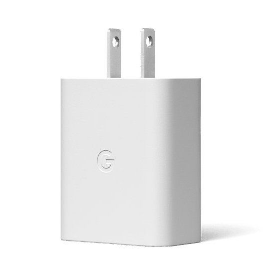 Google 30W USB-C Charger on a white background