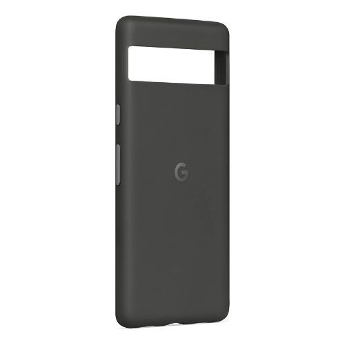 Google Pixel 7a Silicon Case in black
