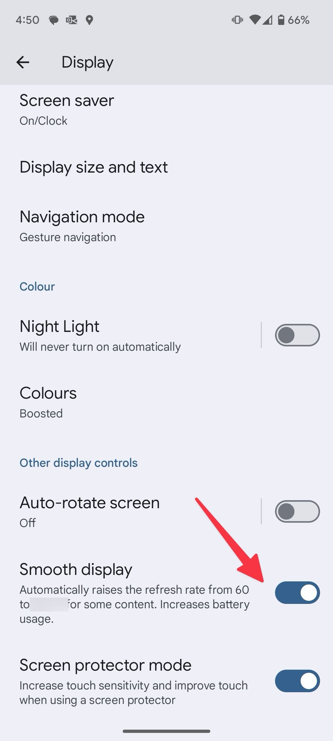 disable tender show on Pixel Fold