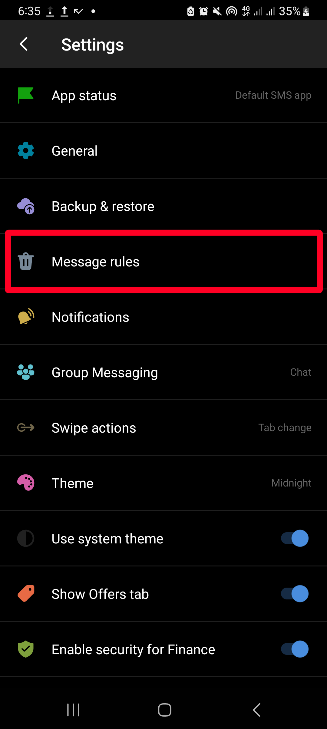 How to auto-delete 2FA texts from Android phones