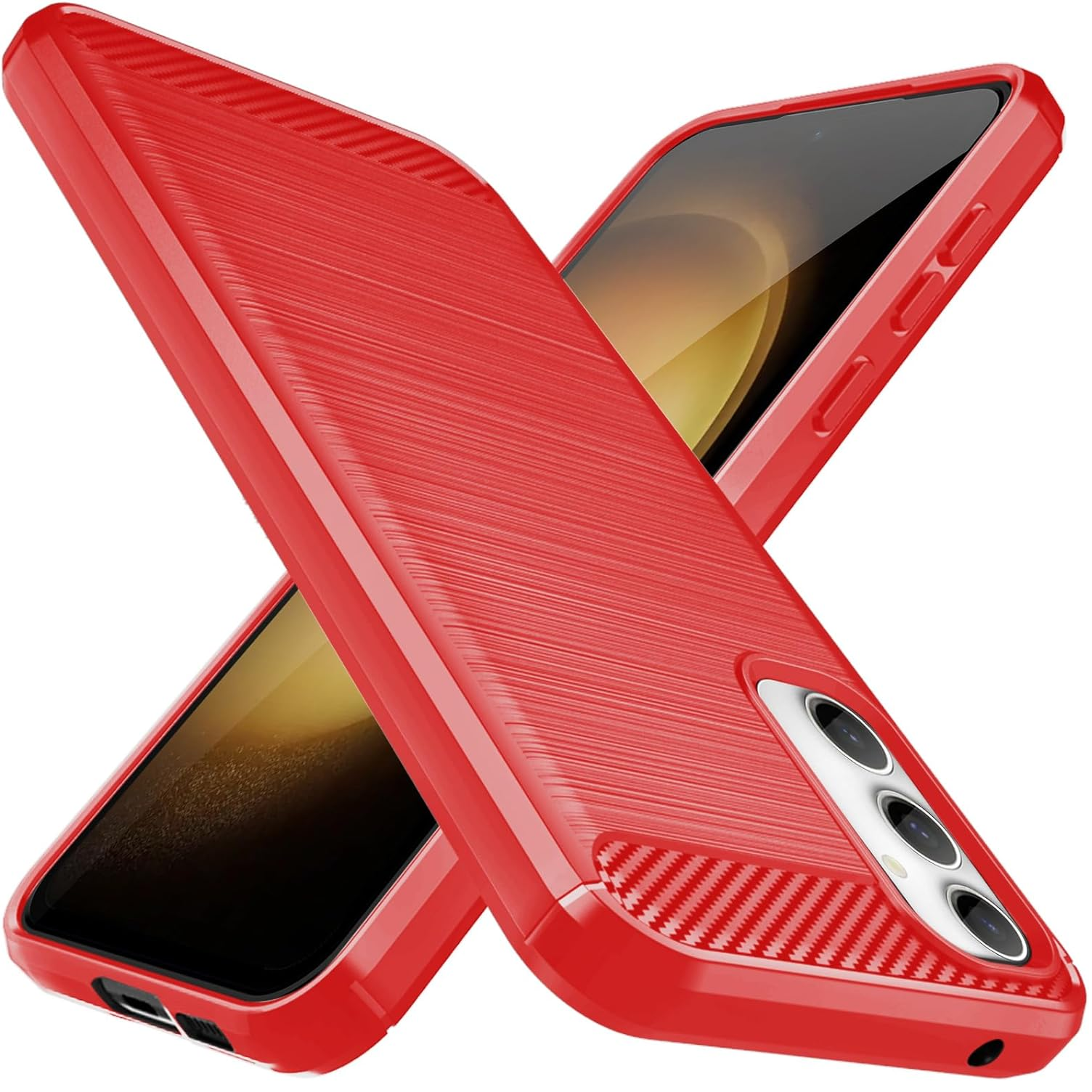   Osophter Case for Samsung Galaxy S23 FE (in crimson)