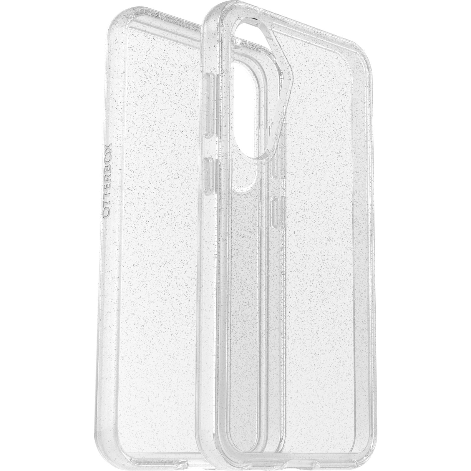 Clear version of the Otterbox Symmetry Series for Galaxy S23 FE