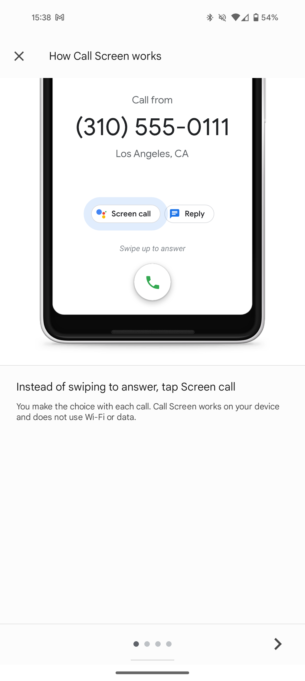 Pixel-call-screen