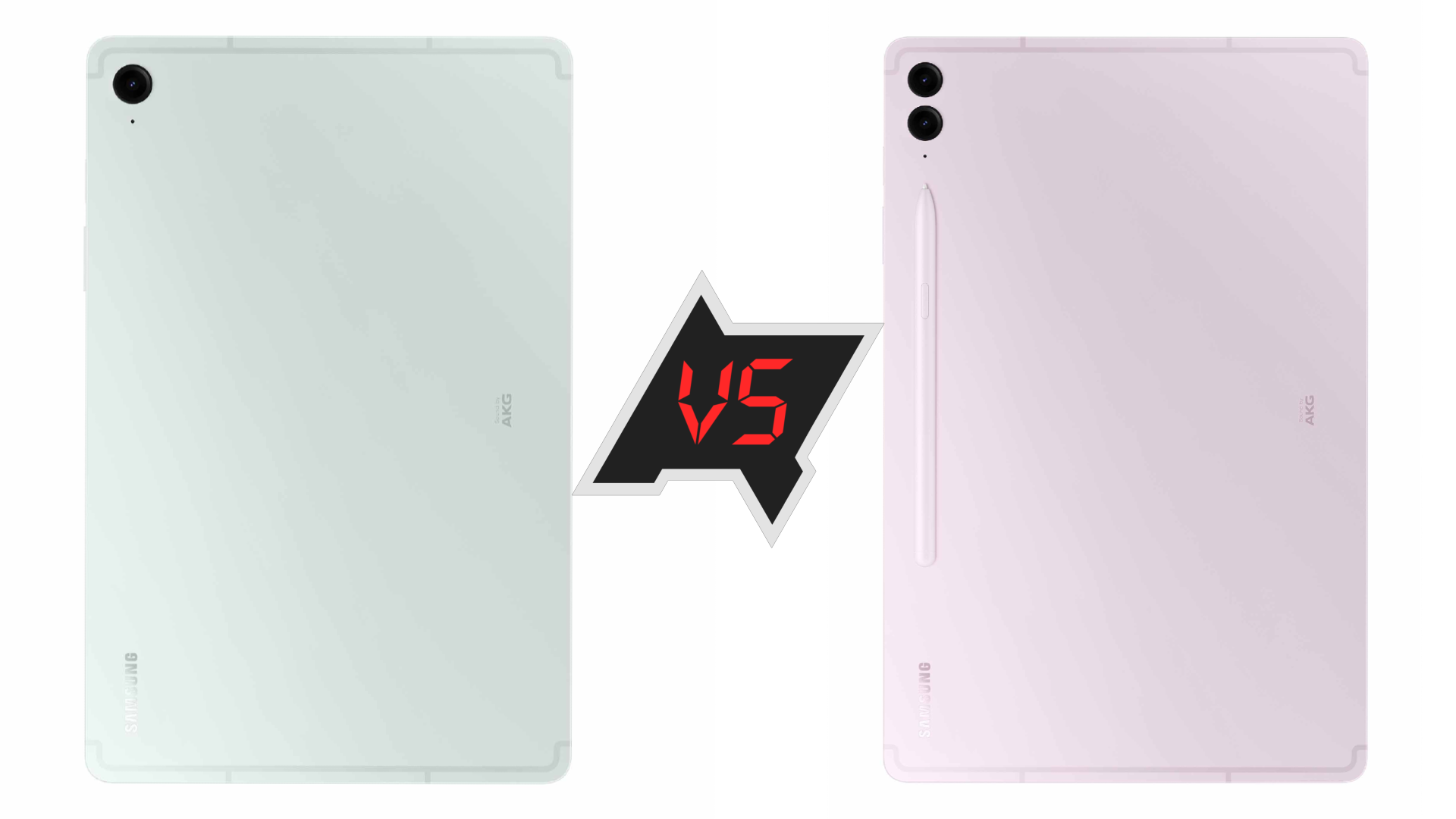 samsung tab 9 vs fe