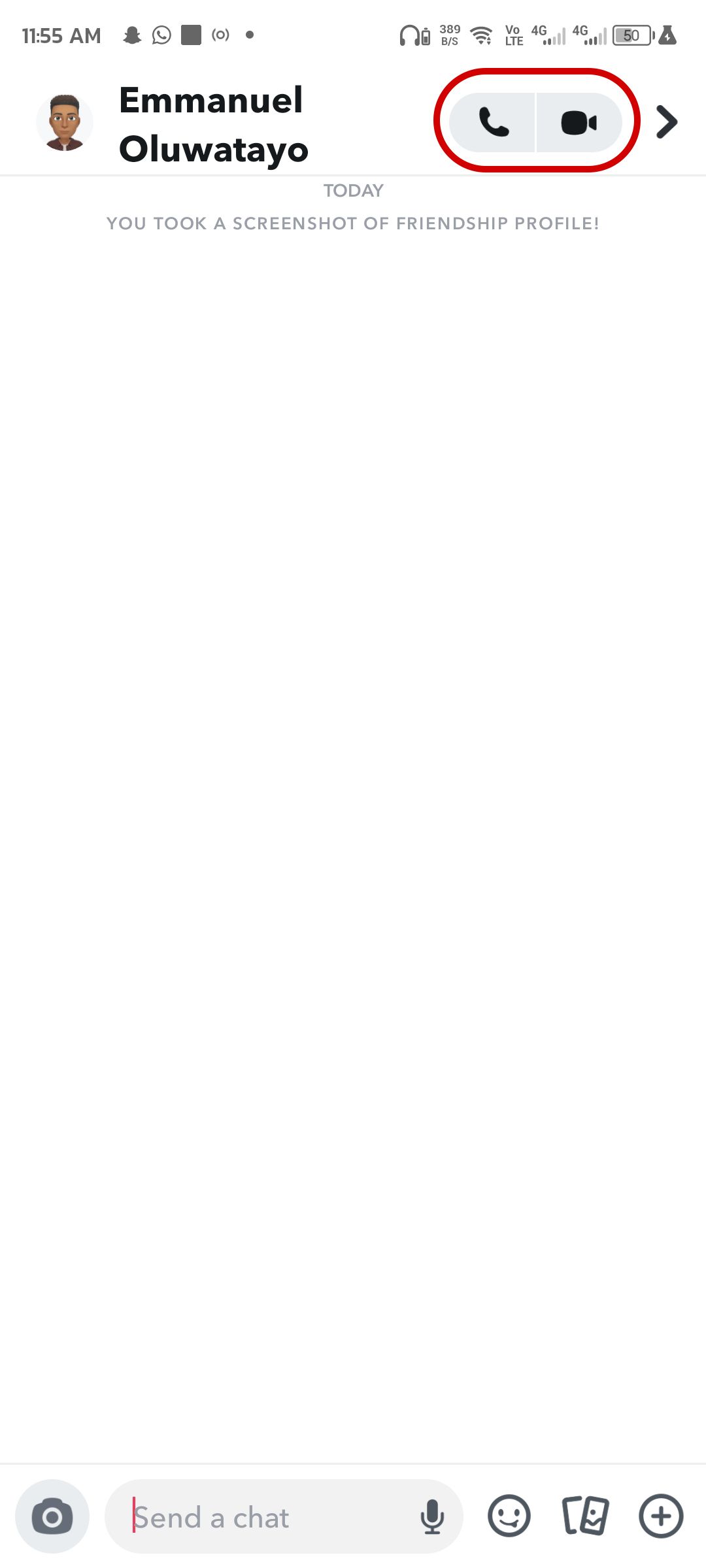 Snapchat How to see if someone has unadded you