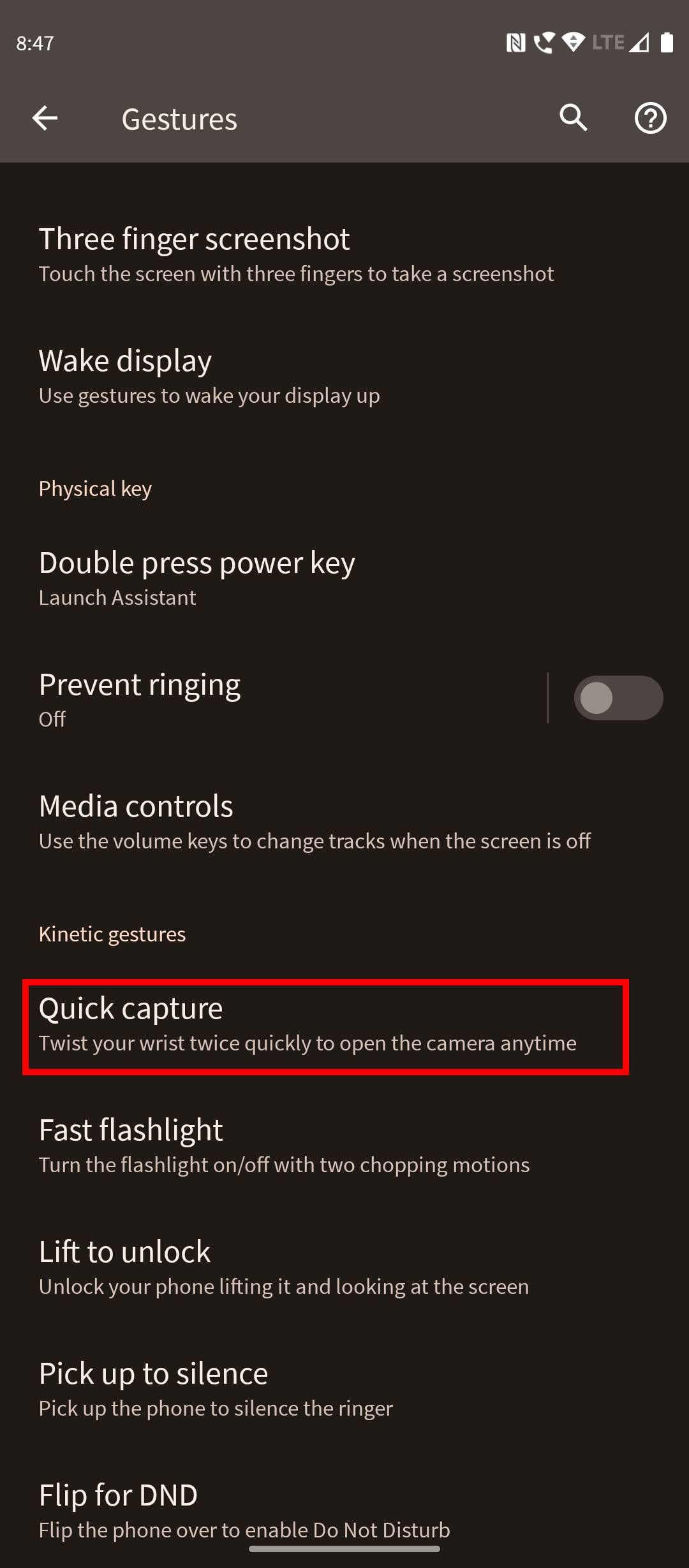 How to set up and use Moto Gestures