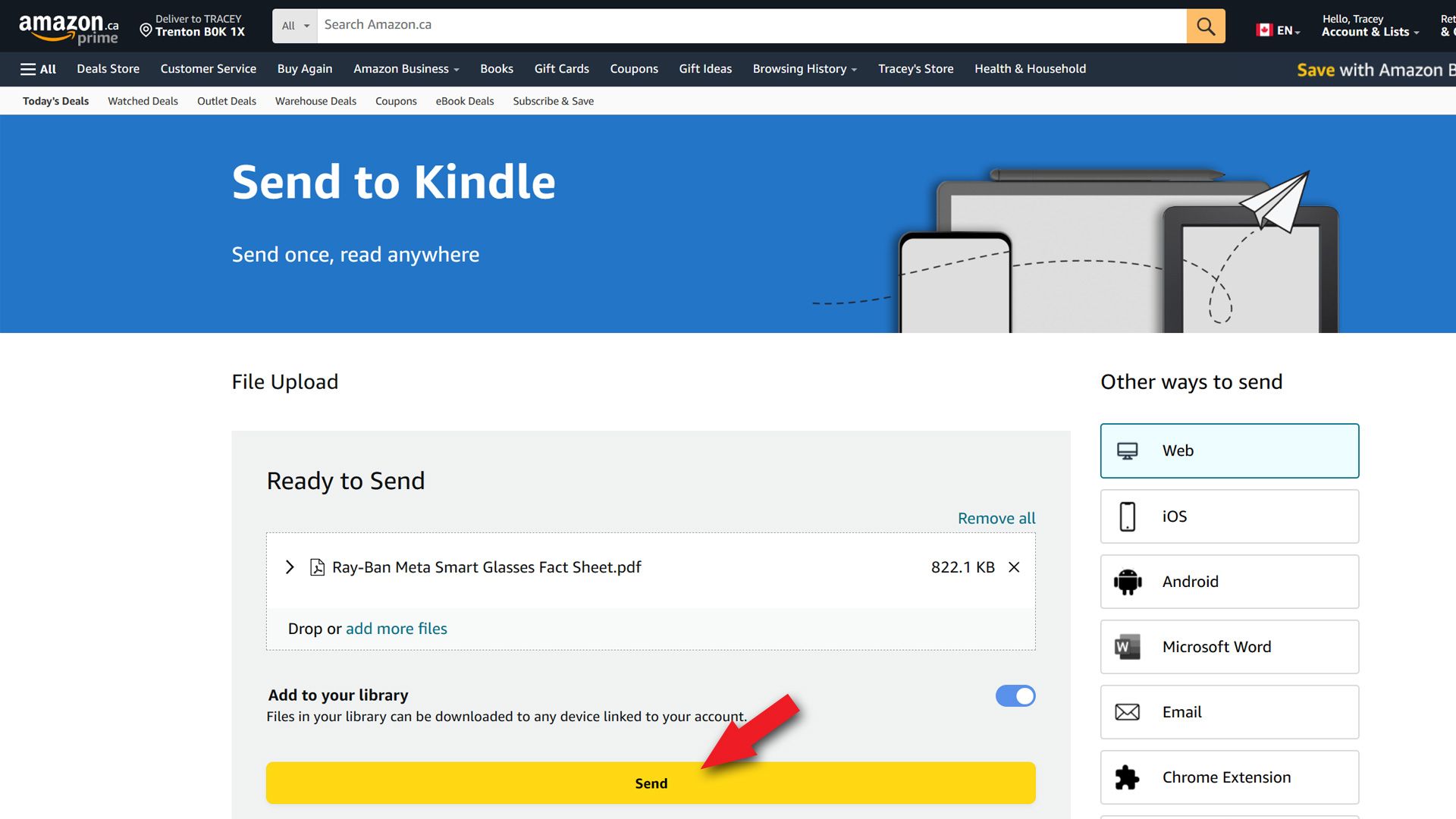 How to convert a PDF to read on your Kindle