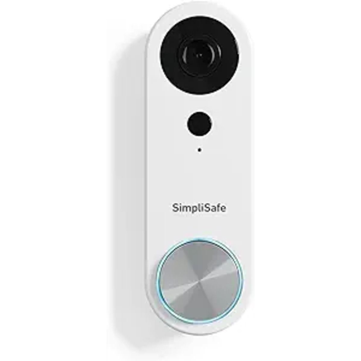 SimpliSafe Video Doorbell Pro against a white background