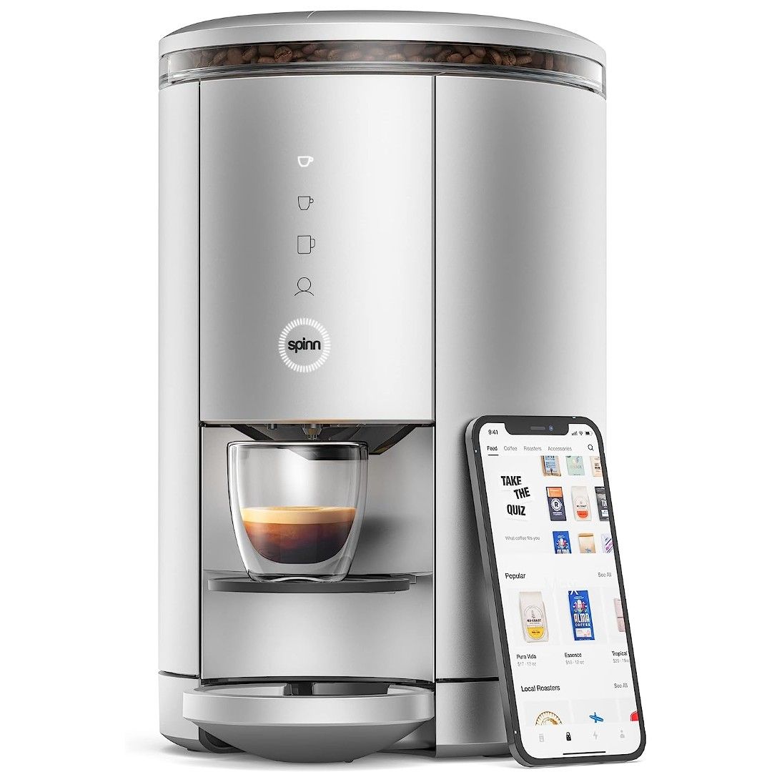 Spinn Pro Espresso and Coffee Machine with Wi-Fi