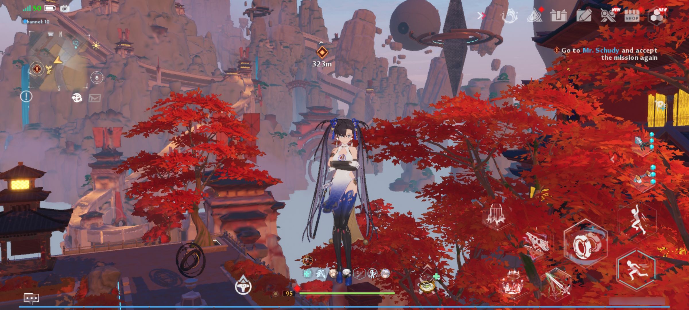 Area 9 plan screenshot in Tower of Delusion