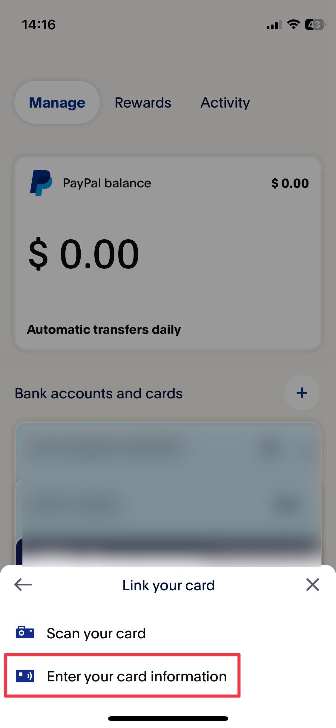 can i add money to paypal with a mastercard gift card