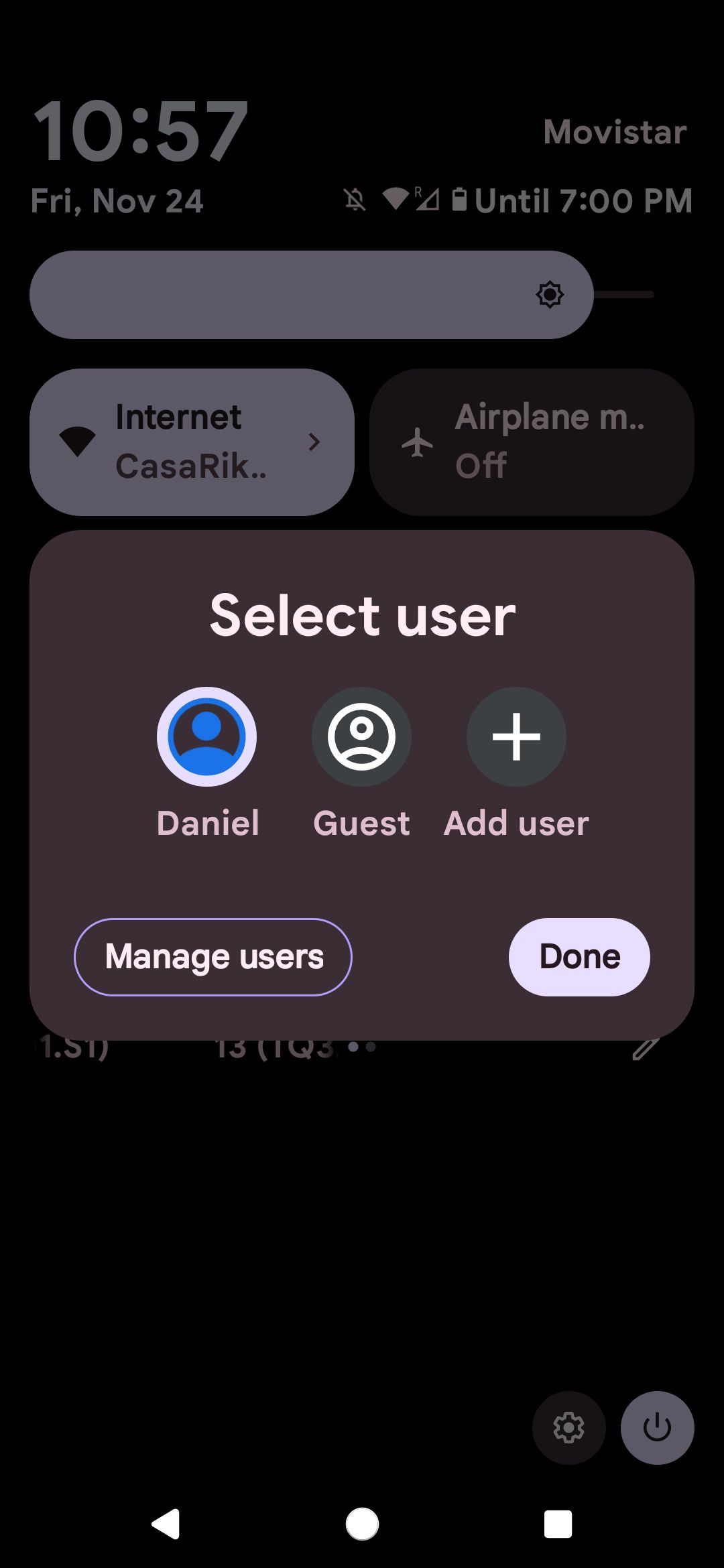 How to add profile icons with Guest Profiles in Android