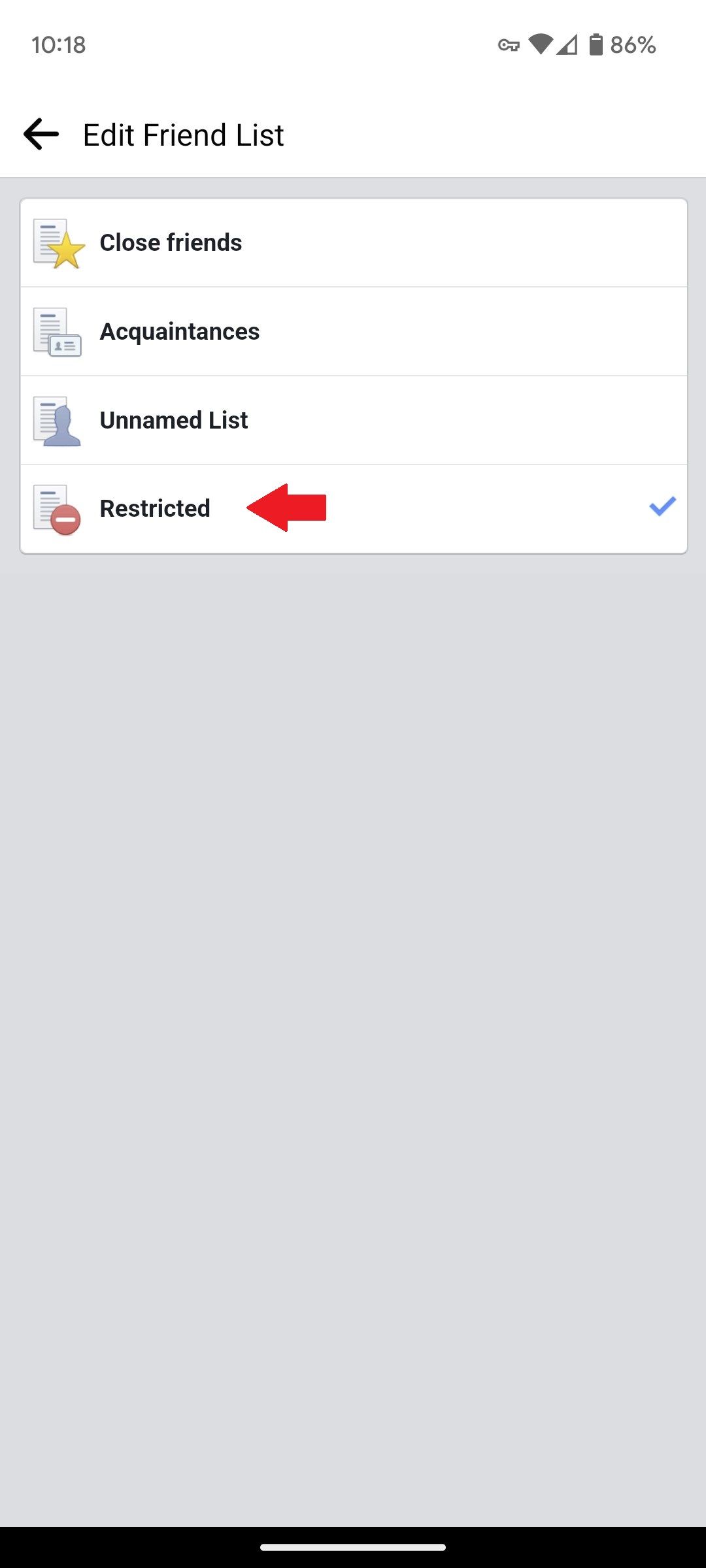 Facebook What's a restricted list and why should I use one?