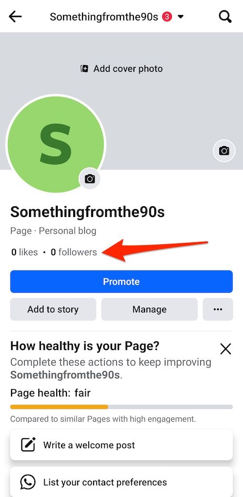 how to message your followers on facebook page